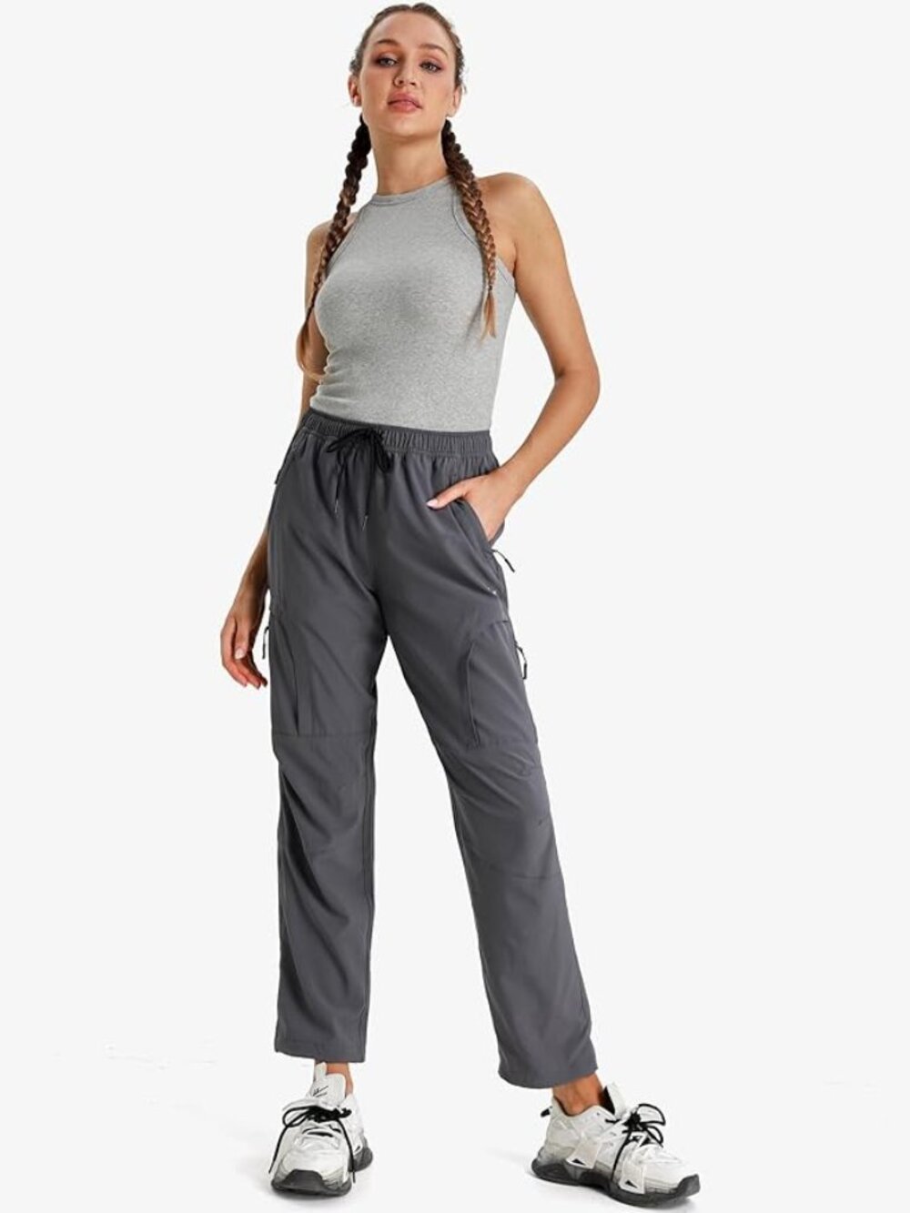 BN Seamaid Women's Hiking Pants Quick Dry Lightweight Water Resistant - Size M